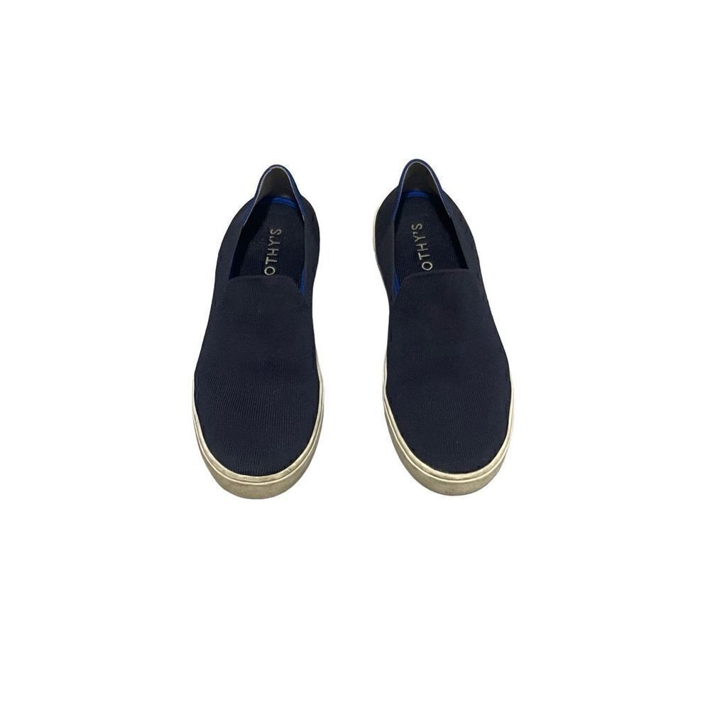 Rothy’s The Original Slip On Sneaker Navy Women’s Size 9.5